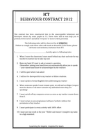 Class contract | Teaching Resources