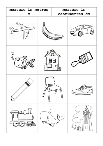 Drawing Lines To Nearest Cm : Metres or centimetres by renosparks teaching resources tes
