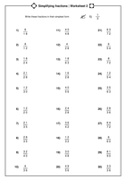 Worksheet Simplifying Fractions Worksheet 2.pdf (17 KB, Adobe Acrobat)