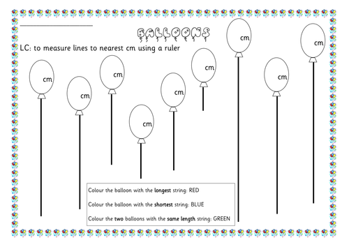Drawing Lines To Nearest Cm : Measuring in cm by renosparks teaching resources tes