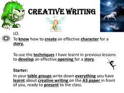 Creative Writing | Teaching Resources