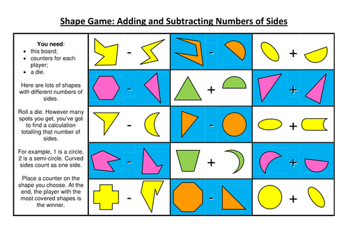 2D Shape Games | Teaching Resources