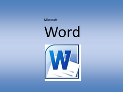 How to use Word | Teaching Resources