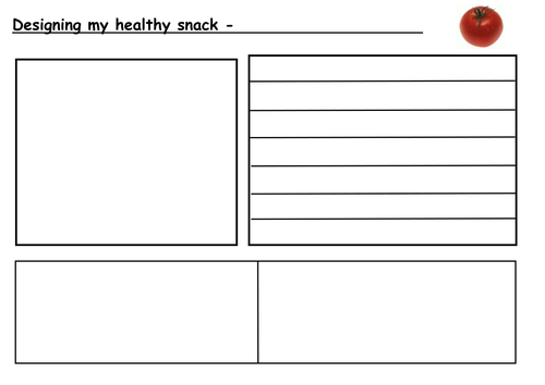 Design a healthy snack | Teaching Resources