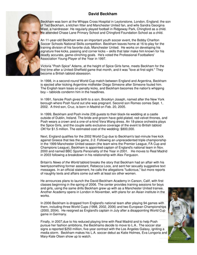 David beckham picture