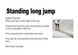 Standing Long Jump Teaching Resources