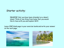 Describe a beach essay picture