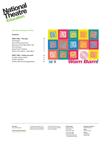 Wam Bam! Resource Pack | Teaching Resources