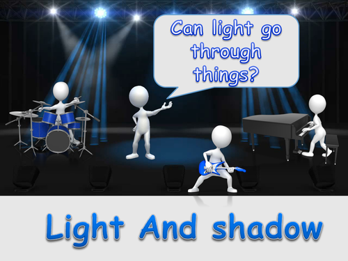 Light and Shadow Teaching Resources