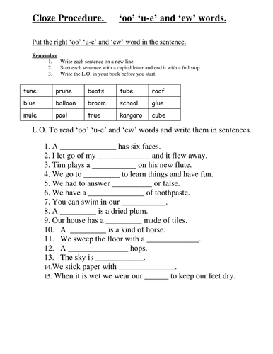 phonic worksheets | Teaching Resources