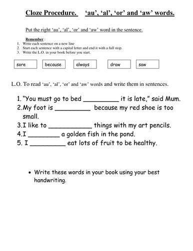 phonic worksheets | Teaching Resources