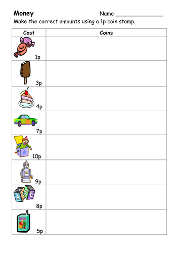 money worksheets teaching resources