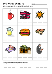 Years free cvc selection  Early ks1 worksheets KS1. and of for word CVC suitable worksheets,