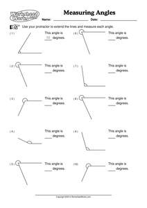 Angles - How to measure angles with a protractor - Resources - TES
