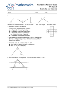 GCSE Maths revision worksheets by Oxford Secondary - UK Teaching ...