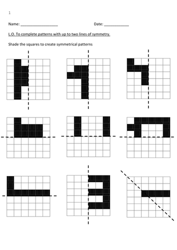 differentiated-symmetry-activities-teaching-resources