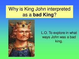 Why did king john agree to negotiate with the barons? image