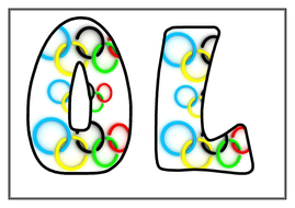 Olympic Banner Title For Display Teaching Resources
