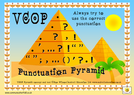 VCOP Pyramid Posters and Activity | Teaching Resources