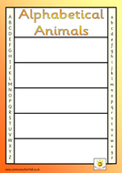 Alphabetical order games | Teaching Resources