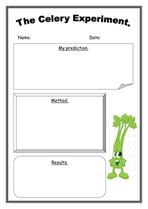 The Celery Experiment - Resources - TES