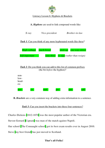 punctuation worksheets teaching resources