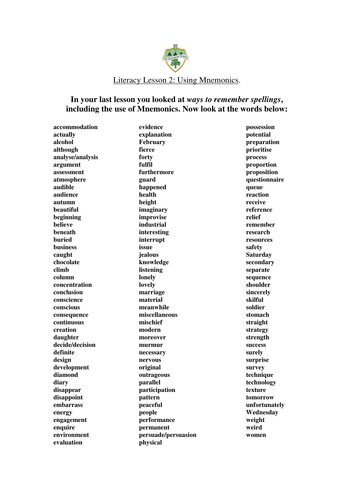 Spelling Worksheets | Teaching Resources