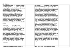 End of year report comments primary school picture