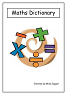 Maths Dictionary | Teaching Resources