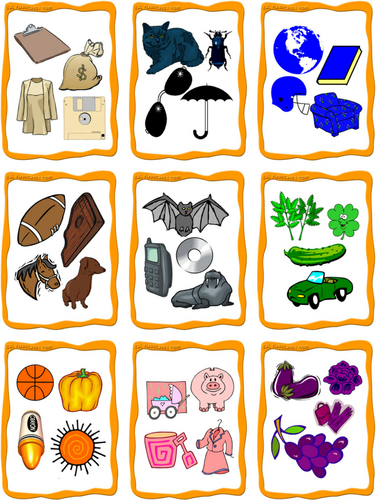 Colors & daily activities flashcards in colour PDF | Teaching Resources