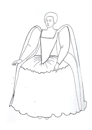 queen elizabeth 1 drawing
