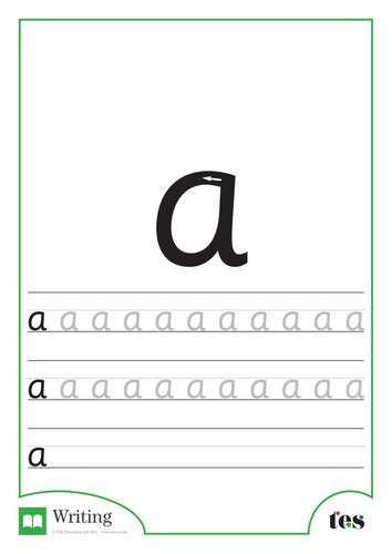 Letter Formation - A-Z | Teaching Resources