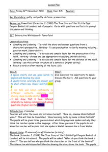True story of the three little pigs by Louise88 - UK Teaching Resources ...