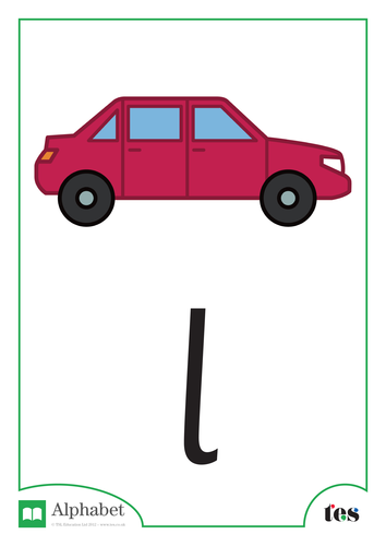 The Letter L - Transport Theme | Teaching Resources