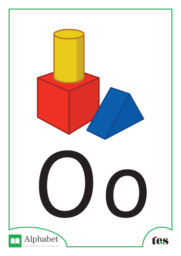The Letter O – Toys Theme | Teaching Resources