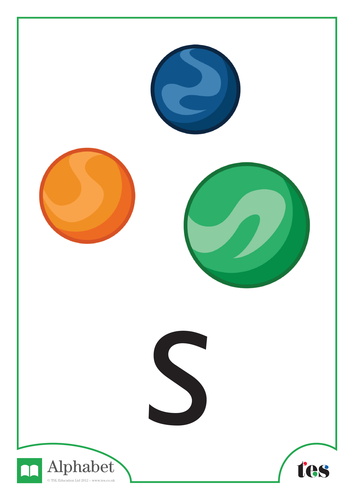 The Letter S – Toys Theme | Teaching Resources