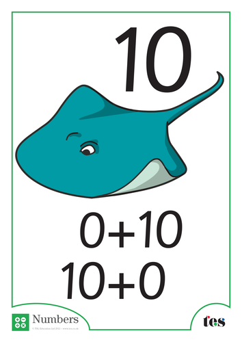 Additions Sheets (total 10) Fish Theme | Teaching Resources