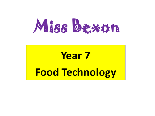 year 7 food technology booklet by ebexon87 teaching resources tes