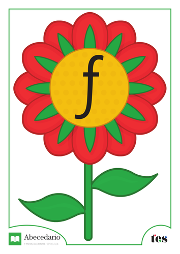 Aprende La Letra F Con La Flor Fiona – VJUT