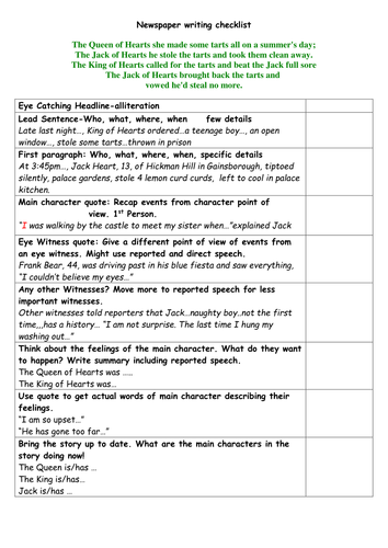 Example of newspaper report ks2 - pdfeports220.web.fc2.com