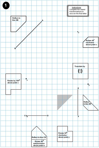 Rotation, reflection and translation workbook | Teaching Resources