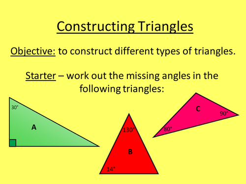 Constructing Triangles.ppt
