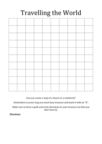 grid referencing and map skills activities teaching resources