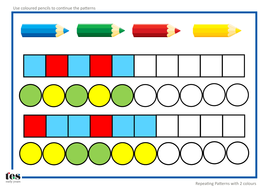 Repeating Pattern Sequences | Teaching Resources