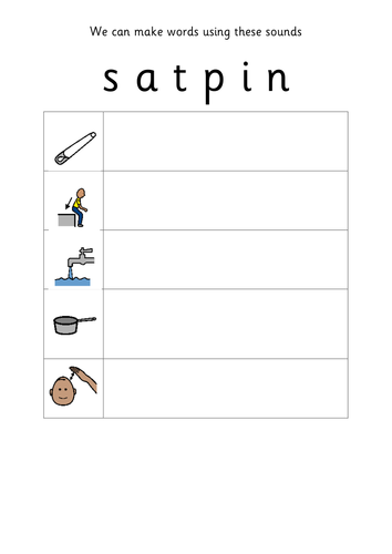 2 worksheet phonics phase by sheets Phase set 2 Phonics 1/2 Louisecrane / spelling