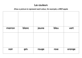 Les Couleurs | Teaching Resources