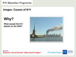 'Out of the Blue' - What caused 9/11? Images | Teaching Resources