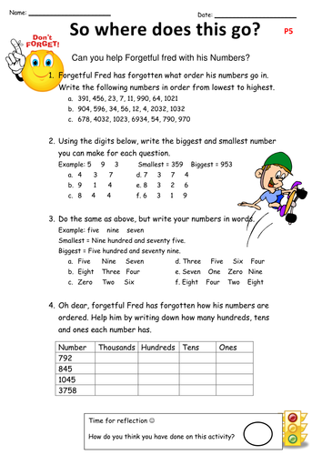 Place Value Numeracy and Mathematics | Teaching Resources