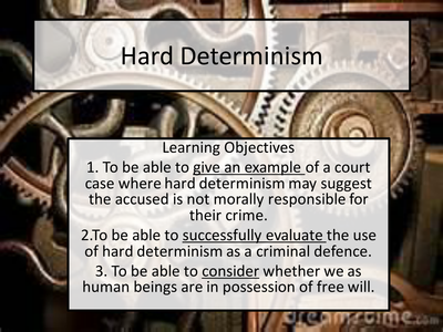 Free will and determinism essay