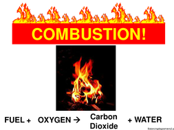 Balancing Combustion equations | Teaching Resources